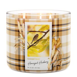 Honeyed Hickory 3-Wick Candle